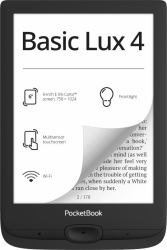 pocket uk PocketBook Basic Lux 4 lettore e-book Touch screen 8 GB Wi-Fi Nero 