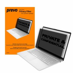 PREVO 15.6 Inch Anti-Glare Laptop Privacy Screen Filter, Anti-Peep, Anti-Static 39,6 cm [15.6"] Filtro per la privacy senza bordi per display 