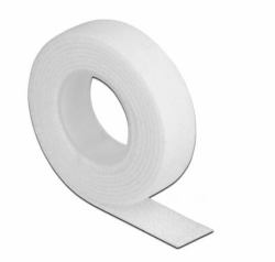 proxtend Hook and Loop Roll 10m x 10mm - White - Warranty: 36M