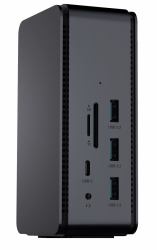 ProXtend DOCK2XUSB4 replicatore di porte e docking station per laptop Cablato USB4 Grigio 