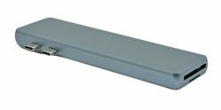 ProXtend USBC-MULTI8-001 replicatore di porte e docking station per laptop USB 3.2 Gen 1 [3.1 Gen 1] Type-C Grigio 