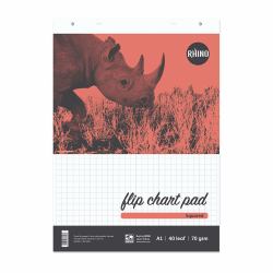 RHINO RHFC-2 blocco per lavagne e accessori 580 x 810 mm Bianco, Rosso, Nero 