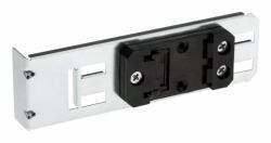 Axis 5503-931 mounting kit Black, Silver (AXIS MIDSPAN DIN CLIP A - .)