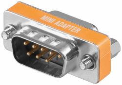 Microconnect MOD99FN cable gender changer DB9 Metallic (Mini Gender DB9 M/F Null Modem - DB9 Male to Female Bulk - Warranty: 300M)