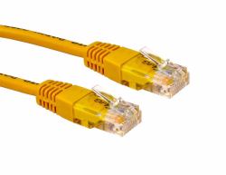 Cables Direct 4m Cat5e cavo di rete Giallo U/UTP [UTP] (CDL 4m Cat5e Cbl - Yellow 26AWG)
