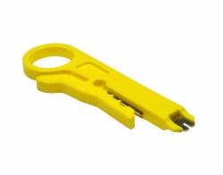 Cables Direct NLCN-310-10 Giallo pinza spellacavi (CDL IDC Inser Tool + Stripper 10pk)