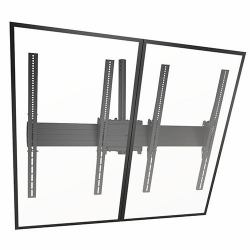 Chief LCM2X1UP Supporto TV a parete 139,7 cm [55"] Nero (LCM2X1UP - Fusion&reg; Large Ceiling Mounted 2 x 1 Portrait Menu Board)