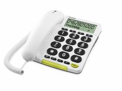 Doro 312cs Analog telephone Caller ID White (DORO 312CS WHITE)