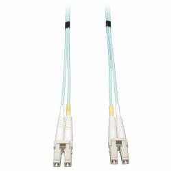 Tripp Lite N820-03M cavo InfiniBand e in fibra ottica 3 m LC OFNR Blu, Bianco, Giallo (10Gb Duplex Multimode 50/125 OM3 LSZH Fiber Patch Cable [LC/LC] - Aqua, 3M [10 ft.] N820-03M)