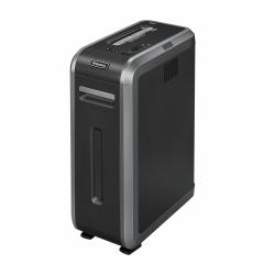 Fellowes 125Ci distruggi documenti Triturazione incrociata 70 dB 23 cm Nero (Powershred 125ci Shredder [Cross Cut] 230V UK)