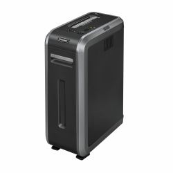 Fellowes 125I distruggi documenti Taglio a striscia 65 dB 23 cm Nero (Powershred 125i Shredder [Strip Cut] 230v UK)