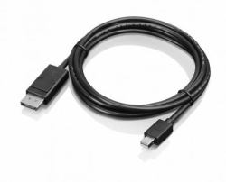 Lenovo 0B47091 cavo DisplayPort 2 m mini DisplayPort Nero (Lenovo - DisplayPort cable - Mini DisplayPort [M] to DisplayPort [M] - 2 m - for ThinkCentre M75t Gen 2, ThinkPad P51, ThinkStation P330 G...