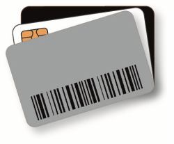 Zebra 800059-102-01 carta d'accesso Attivo Scheda di accesso magnetica (CARD UHF RFID [NXPG2XM] - 30MIL PVC)