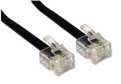 Cables Direct RJ-11, 20m Black (CDL 20m RJ11 to RJ11 ModemBlack)