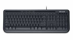 Microsoft Wired Keyboard 600 tastiera Ufficio USB QWERTY Inglese US Nero (Keyboard 600 - Black, English/International - Warranty: 12M)
