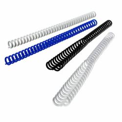 GBC ClickBind Spine A4 34R 8mm (GBC 387302E 8mm Frosted Clickbind Rings)
