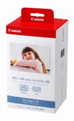 Canon KP-108IN Rosso, Bianco (Canon KP-108IN - 3 - farve [cyan, mage)