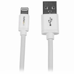 StarTech.com 2 m [6 ft.] USB to Lightning Cable - Long iPhone / iPad / iPod Charger Cable - Lightning to USB Cable - Apple MFi Certified - White (2M USB TO LIGHTNING CABLE - USB IPHONE/IPAD CHARGIN...