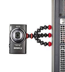 Joby GorillaPod Magnetic mini treppiede Action camera 3 gamba/gambe Nero, Rosso (Joby GorillaPod Magnetic Mini stativ m)