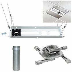 Chief KITMZ006S supporto per proiettore Soffitto Argento (KITMZ006S - Preconfigured Kit for Suspended Ceiling Installations)