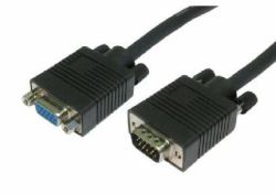 Cables Direct 5m SVGA M/M cavo VGA VGA [D-Sub] Nero (CDL 5m SVGA Male to Male Black)