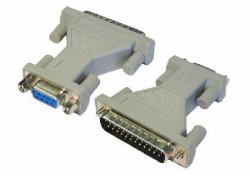 Cables Direct AD-401 adattatore per inversione del genere dei cavi DB25 DB9 Beige (CDL D9 [F] to D25 [M] Serial Adap)