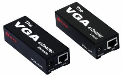 Cables Direct VGA-V080 AV extender AV transmitter & receiver Black (CDL 80m SVGA Over Cat5e/Cat 6 Ext)