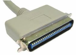 Cables Direct SS-012 cavo SCSI Beige Esterno 2 m Centronics C50 (CDL 2m SCSI 1 50 Pin Centronic M-M)