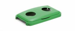 Durable 1800501020 accessorio per cestino immondizia Coperchio Verde (Durable DURABIN 60L Hinged Bottle Lid)