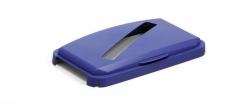 Durable 1800502040 accessorio per cestino immondizia Coperchio Blu (Durable DURABIN 60L Hinged Slot Lid Blue)
