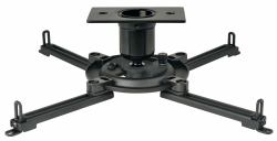 Peerless PJF2-UNV supporto per proiettore Soffitto Nero (PJF2-UNV-BLACK - PJF2 Projector Mount with Spider Universal Adapter Plate)