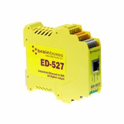 Brainboxes ED-527 trasmettitore di potenza Giallo (Brainboxes Ethernet to DIO 16 ED-527)