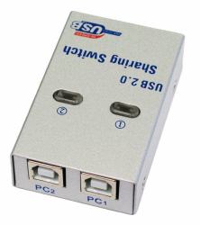 Cables Direct USB-022 switch per stampante Cablato (CDL 2 Port USB Sharing Switch)