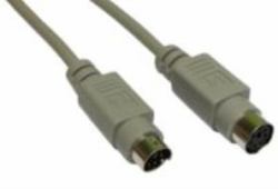 Cables Direct EX-110 cavo PS/2 10 m 6-p Mini-DIN Grigio (CDL 10m PS/2 Extension Cable)