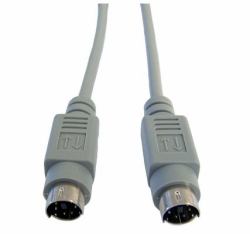 Cables Direct EX-100 cavo PS/2 3 m 6-p Mini-DIN Grigio (CDL 2m PS/2 Data Cable)