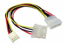 Cables Direct RB-512 internal power cable (CDL Molex Extension Floppy Power)