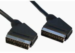 Cables Direct 2SS-10 Cavo SCART 10 m SCART [21-pin] Nero (CDL 10m 21 Pin SCART Cable)