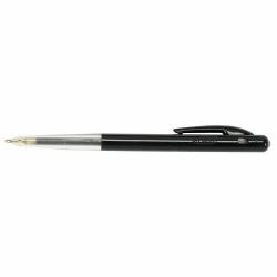 BIC M10 Clic Medium Nero Penna a sfera retrattile a clip Medio 50 pz (BIC M10 Clic Retractable Medium 10mm Black Pack of 50)