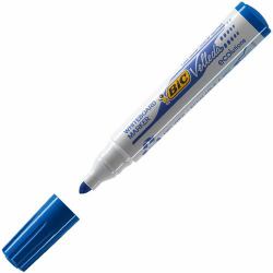 BIC Whiteboard Velleda ECOlutions 1701 evidenziatore 12 pz Blu (BIC Velleda 1701 Whiteboard Marker Bullet Tip 1.5mm Line Blue Pack of 12)