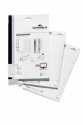 Durable Badge insert 60x90 mm Bianco (Badge Insert 60X90 Mm White - Warranty: 12M)