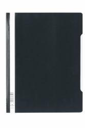 Durable 2570 cartellina con fermafoglio PVC Nero (Durable Clear View A4 Folder Black [50])