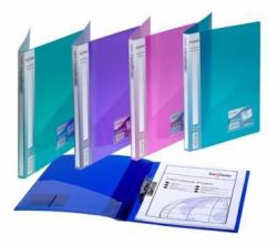 Snopake ClampBinder - Electra Assorted Polipropilene [PP] A4 (Snopake ClampBinder A4 Electra Assorted- 10 Files)