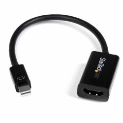 StarTech.com Adattatore mini DisplayPort a HDMI 4k a 30Hz - Convertitore audio / video attivo mDP 1.2 a HDMI 1080p per MacBook Air / Mac Book Pro (MINI DISPLAYPORT TO HDMI DONGLE - ADAPTER MDP HDMI...