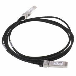 HPE X244 cavo di segnale 3 m Nero (HPE CABLE X244 10G XFP TO SFP+ 3M DIRECT,ATTACH COPPER CABLE)