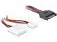 DeLOCK 65227 SATA cable 0.3 m (Delock - strÃ¸mforsyningsadapter - 30 c)