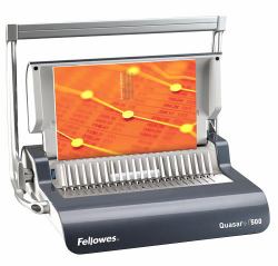 Fellowes Quasar+ 500 500 fogli Antracite, Grigio (QUASAR+ 500 COMB BINDER 5627701)