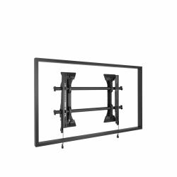 Chief MSM1U Supporto TV a parete 119,4 cm [47"] Nero (Chief Fusion Medium Micro-Adjustable Fixed TV Wall Mount - For Displays 32-65" - Black - Mounting kit [2 interface brackets, fixed wall mount] ...