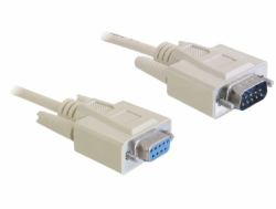 DeLOCK 84064 serial cable Beige 2 m DB-9 (DeLOCK serielforlÃ¦ngerkabel - 2 m)
