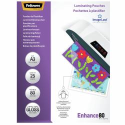 Fellowes 5396403 pellicola per plastificatrice 25 pz (IL Laminating Pouch 80MIC A3 25pk)