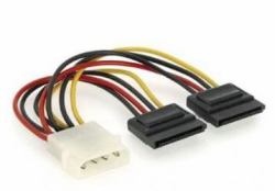 Gembird CC-SATA-PSY2 cavo SATA 0,15 m (1 SATA TO 2 X 4 PIN POWER - FEMALE 0,15M)